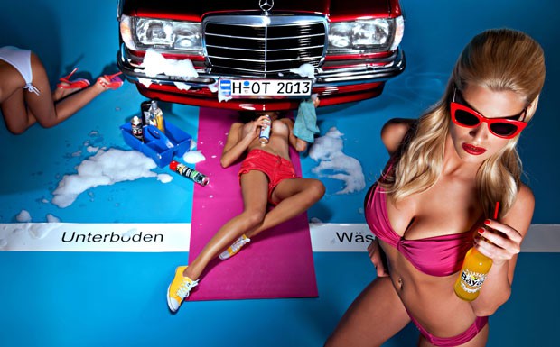 Hot Carwash-Kalender 2013