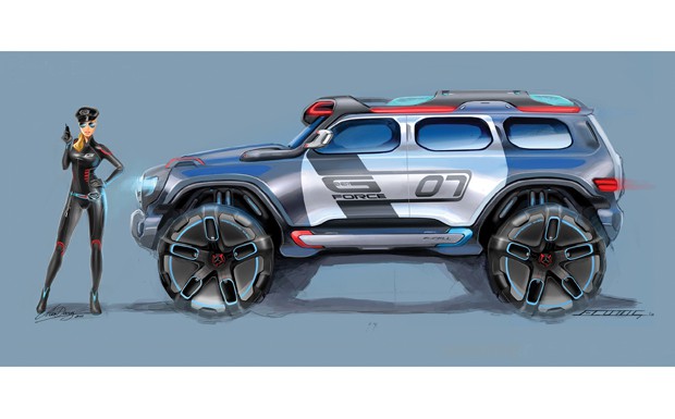 L.A. Design Challenge 2012 Mercedes Ener G Force 2