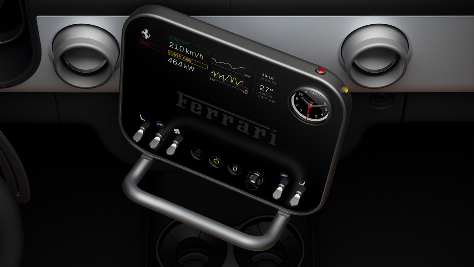 Ferrari Luce Cockpit