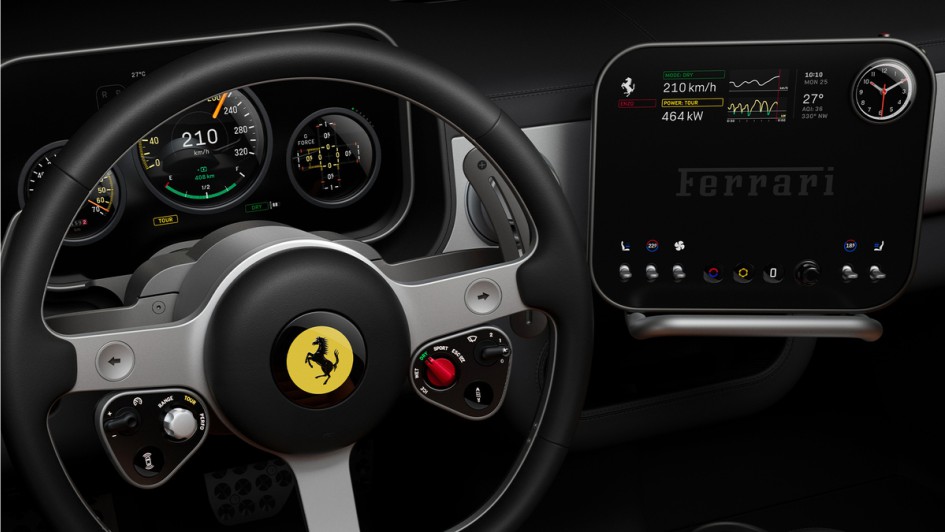 Ferrari Luce Cockpit