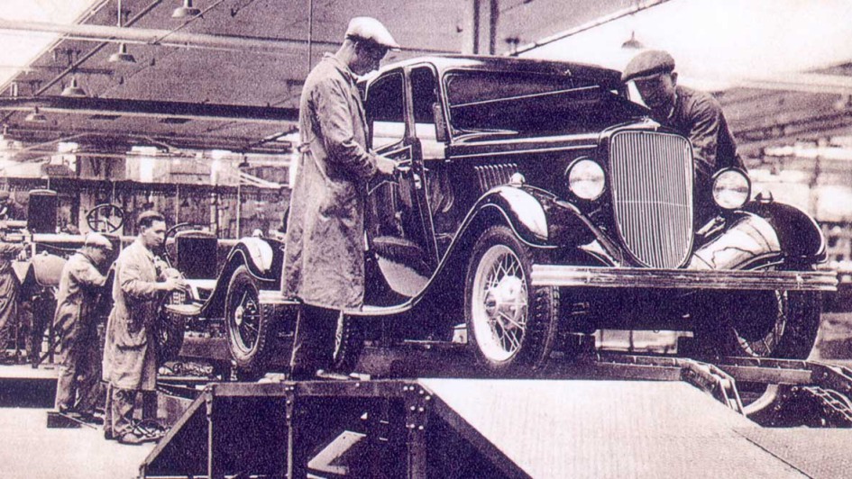 Ford Typ Köln Produktion im Werk Niehl ab 1933