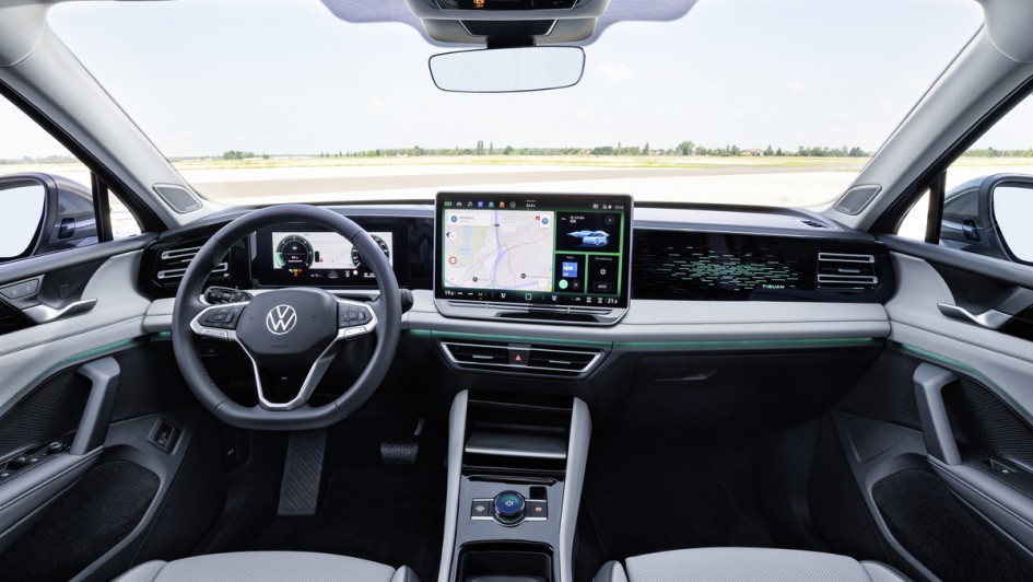 Innenaufnahme des VW Tiguan der 3. Generation