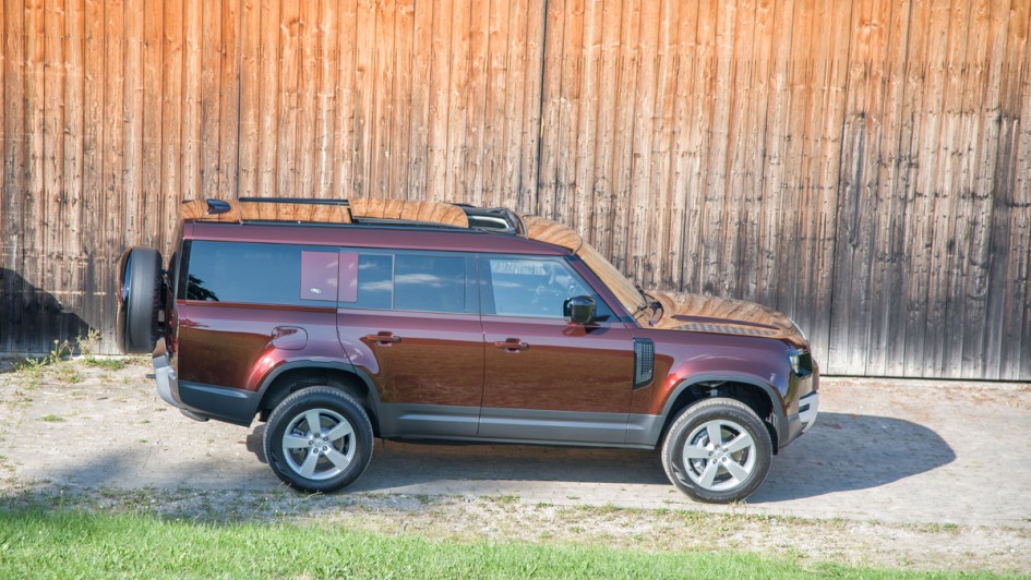 Schiebedach im Land Rover Defender 130