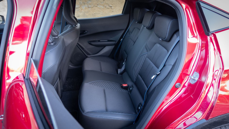 Foto der Rücksitzbank im Renault Clio 2026