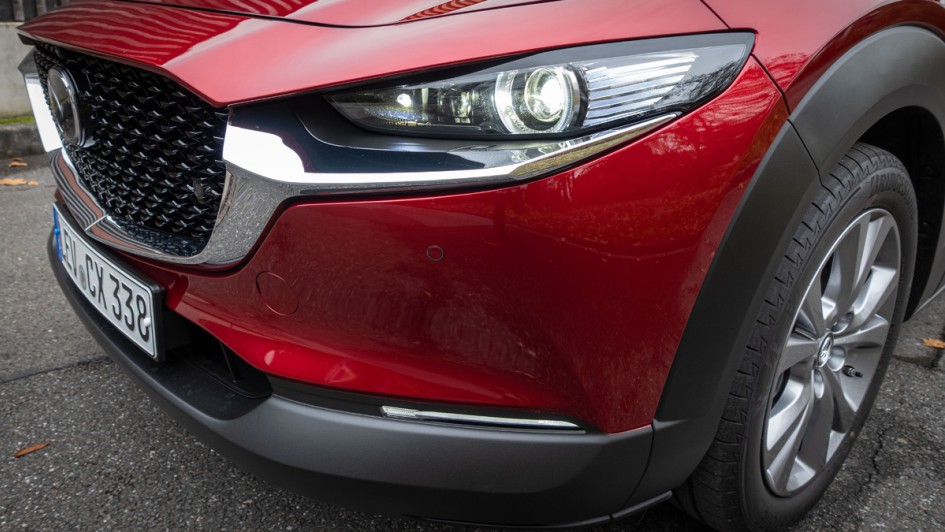 Matrixlicht des Mazda CX-30 