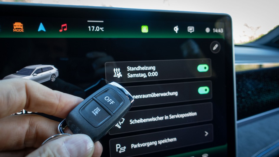 VW Passat Variant 2.0 TDI 4Motion Fernbedienung für die Standheizung