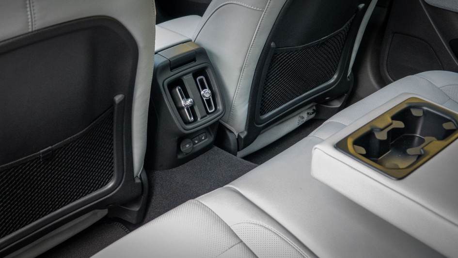 Detail im Fond des Polestar 2