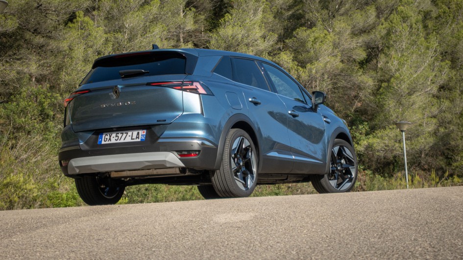 Heckansicht des Renault Symbioz