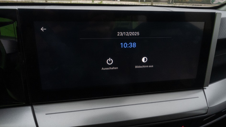 Nachtschaltung des Touchscreen im Opel Frontera