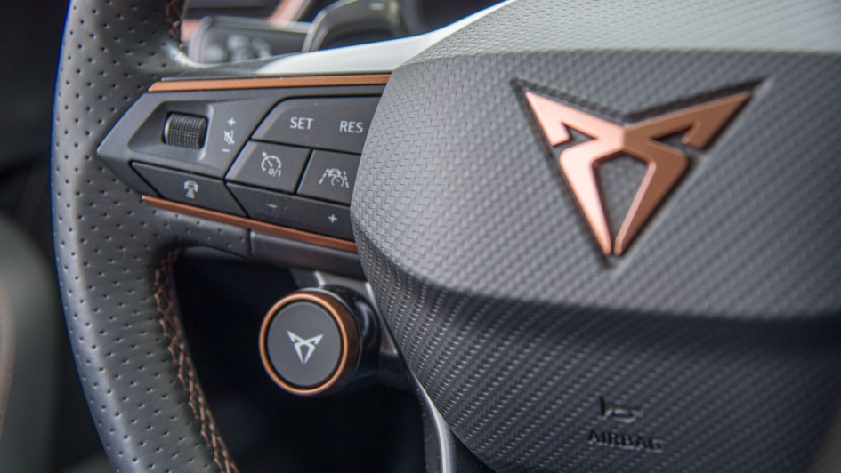 Cupra Formentor Cupra-Taste im Lenkrad