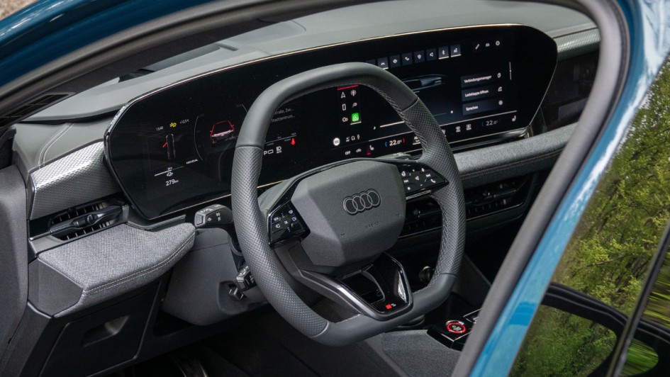 Kombiinstrument im Audi A6 e-tron