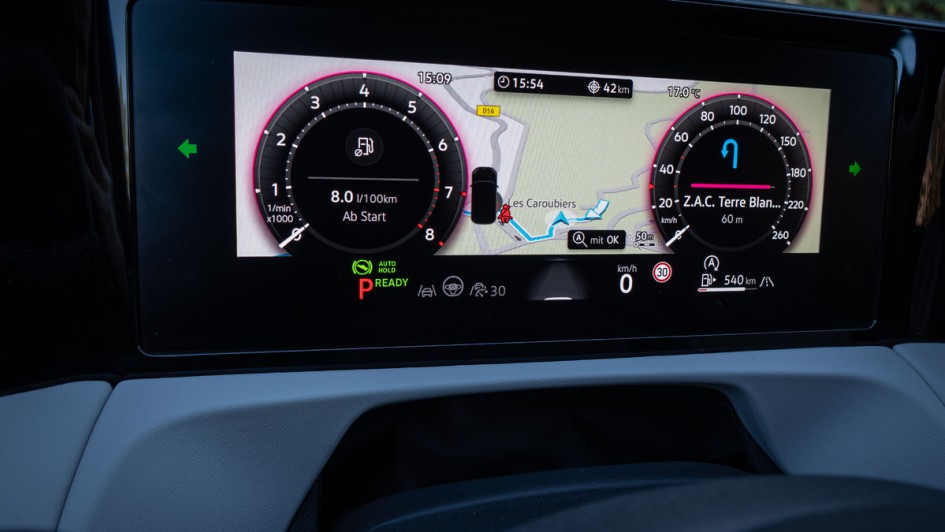 Digitaltacho im VW Tiguan