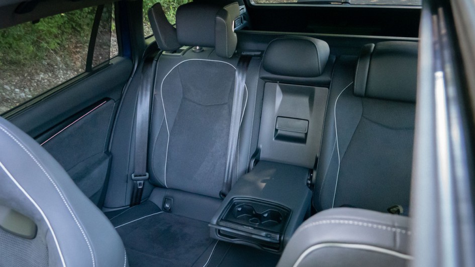 Rückbank im Skoda Superb