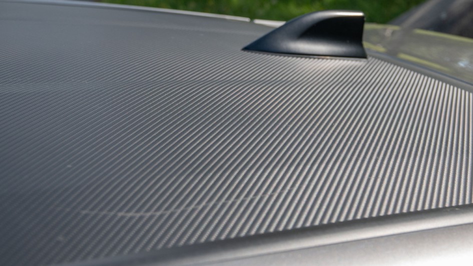 Foto vom Karbondach des Toyota GR Yaris