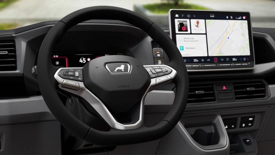 MAN TGE neues Cockpit