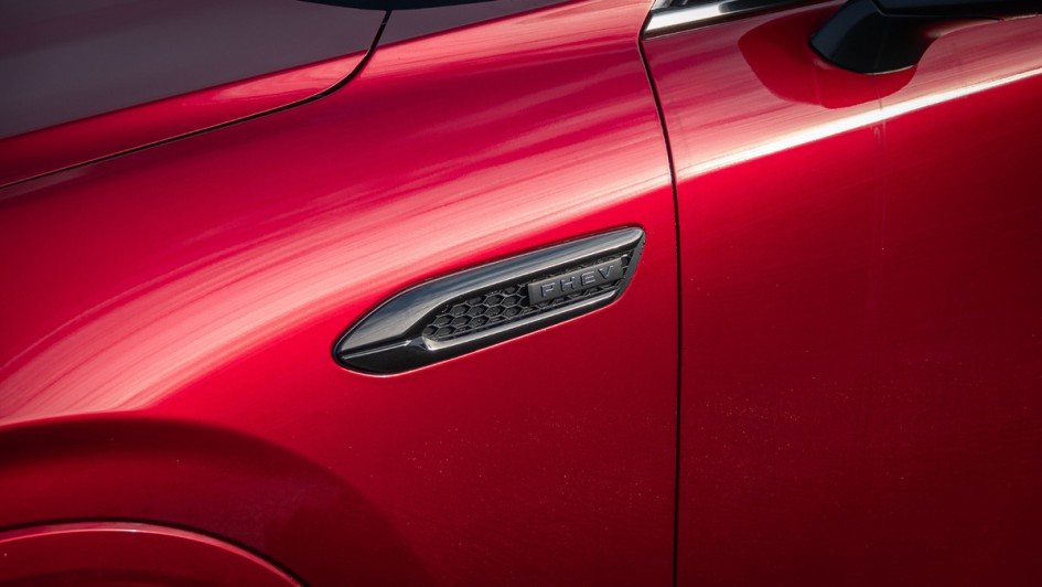 Phev-Schriftzug am Mazda CX-80