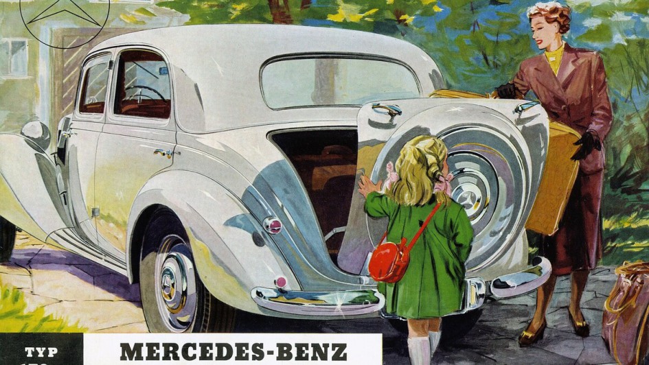 Viel Stauraum für die Ferienreise nach bella Italia – Der Mercedes 170 V sollte Wirtschaftswunderträume realisieren