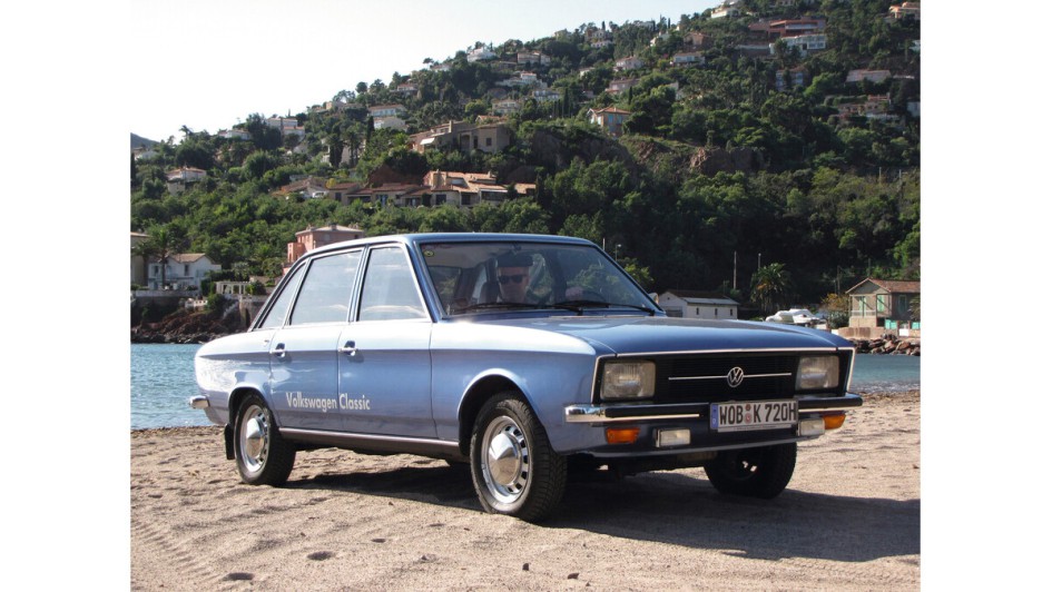 Erster VW mit Frontmotor und Vorderradantrieb – Der K70 zeigte ab 1970 Trapezlinien in Kastenform.