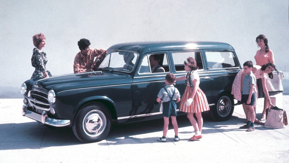 Französischer Volksheld – Peugeot popularisierte mit dem 403 ab 1959 die Idee des Diesel-Kombis für Familie und Freizeit.