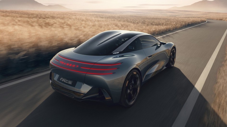 Die E-Maschine der RCZ Vision  leistet 368 kW/500 PS