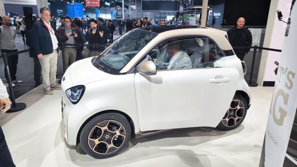Der Smart #2 feiert in Paris seine Premiere
