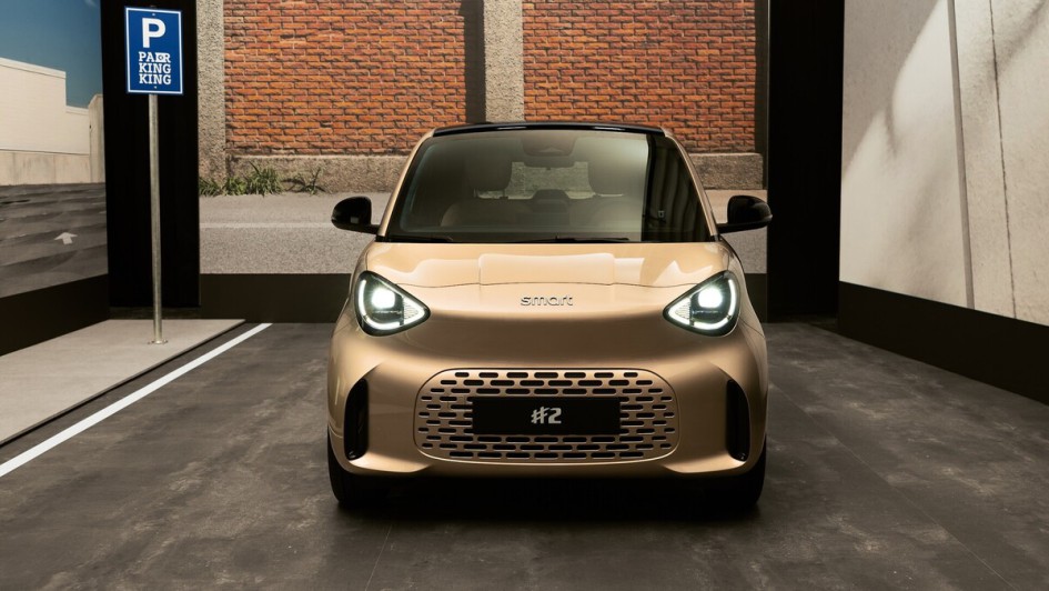 Wie der Fortwo macht der neue #2 die Parkplatzsuche einfach