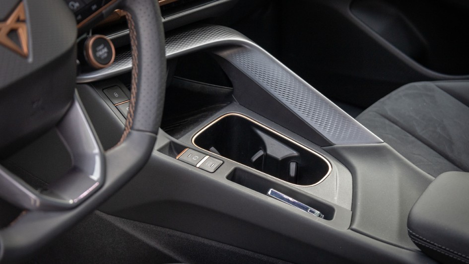 Mittelkonsole im Cupra Terramar