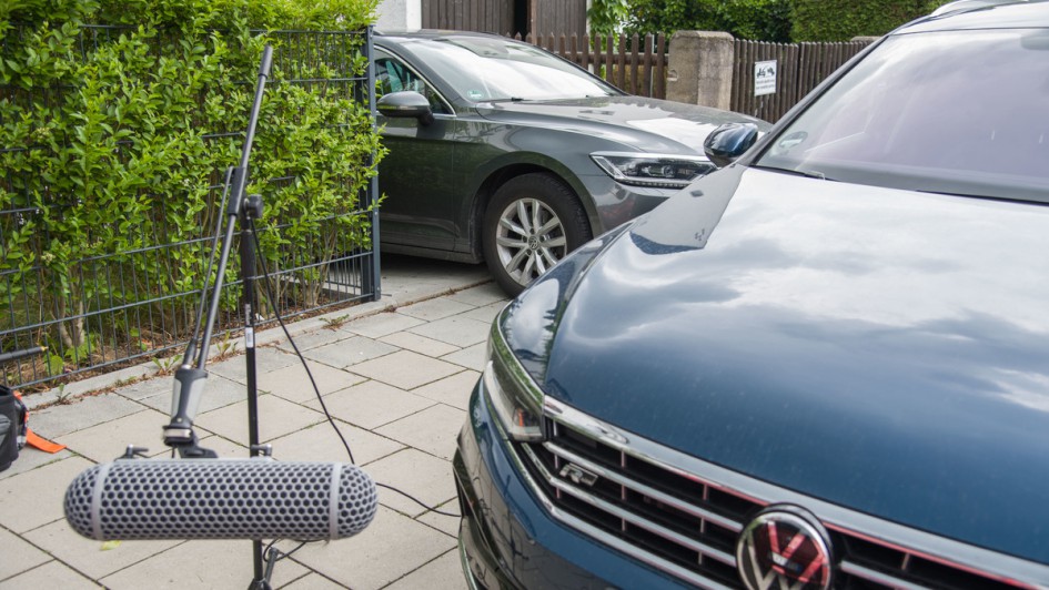 Tonaufnahme des Motorgeräuschs vom Passat TDI 2024 und des Passat TDI 2016