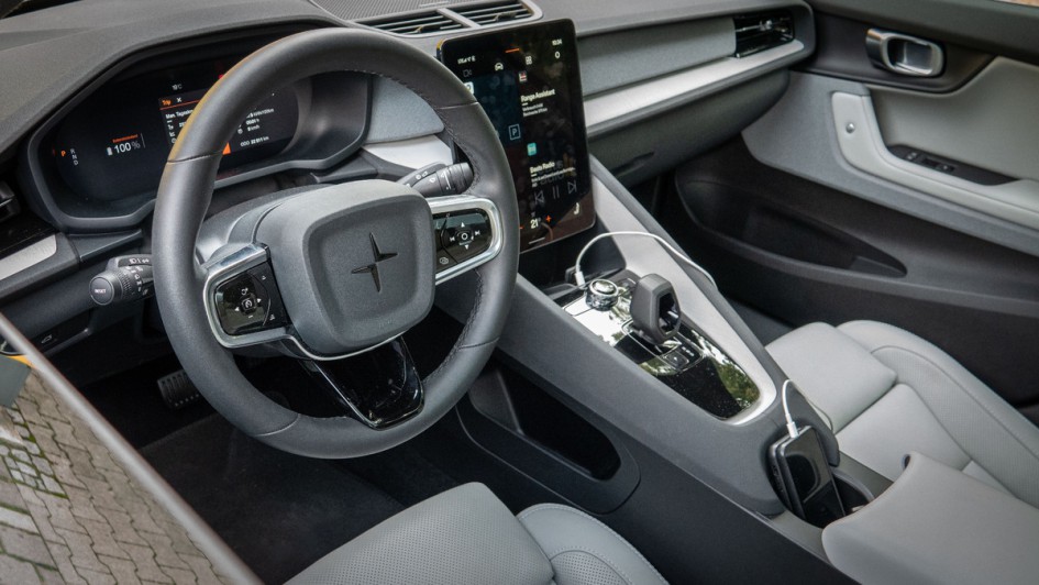 Detailfoto vom Polestar 2 Long Range Single Motor (2024) Lenkrad