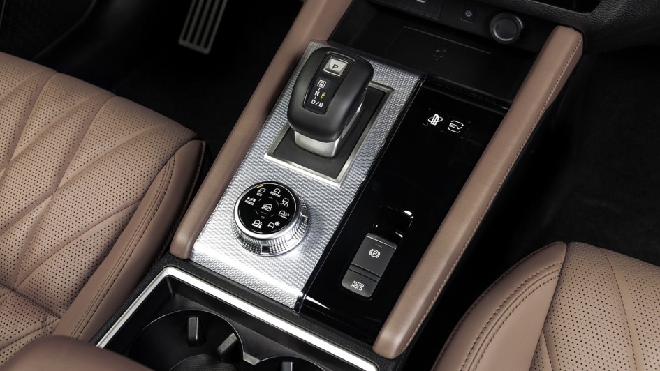 Mittelkonsole im Outlander 2025