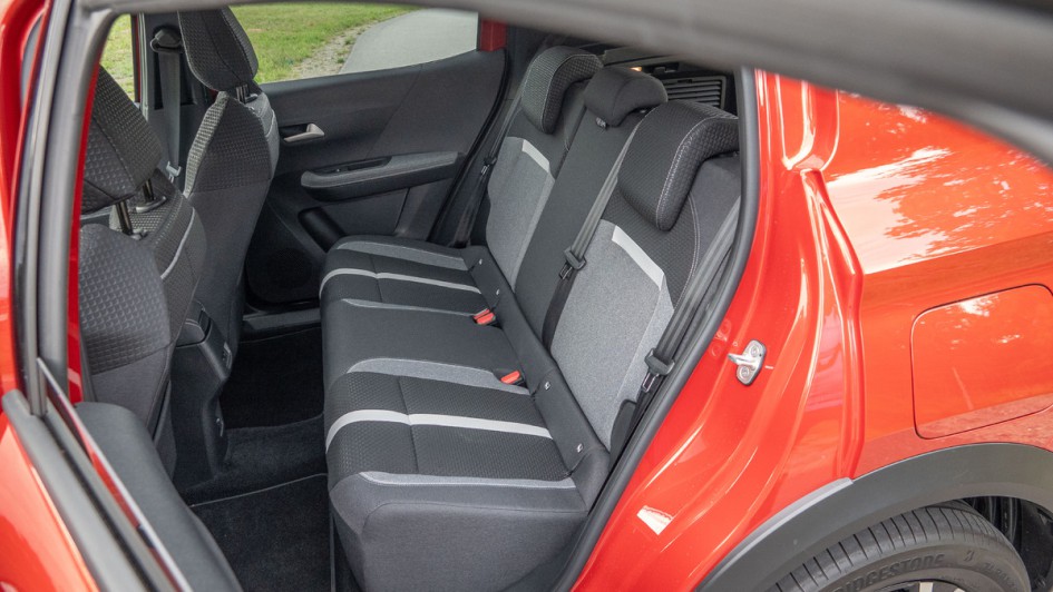 Rücksitze des Opel Frontera