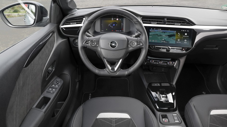 Opel Corsa-e fahrend