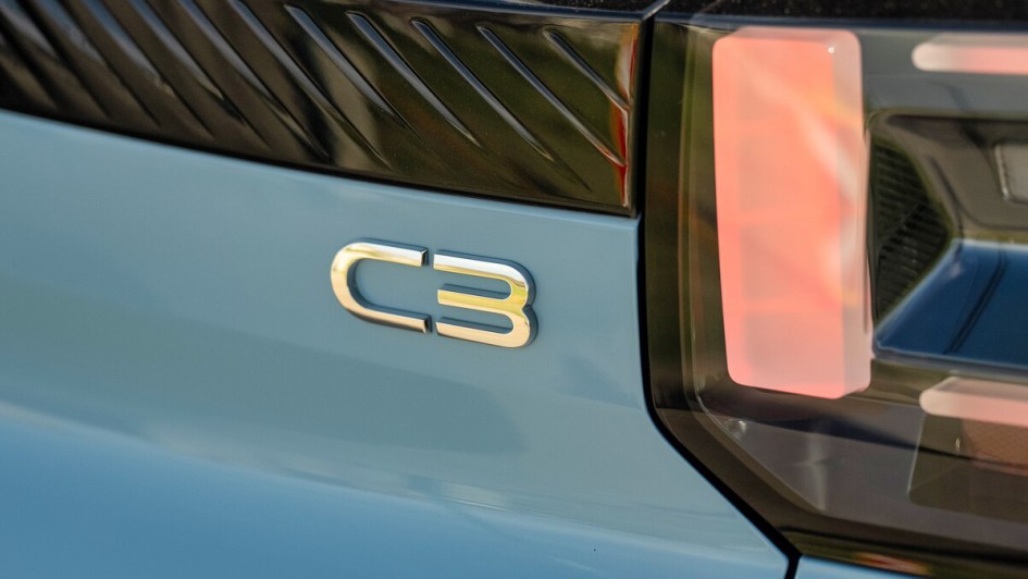 Citroën C3 Schriftzug am Heck