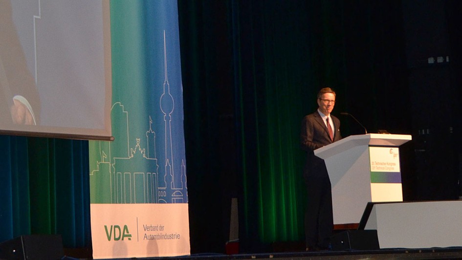 VDA-Kongress Matthias Wissmann VDA