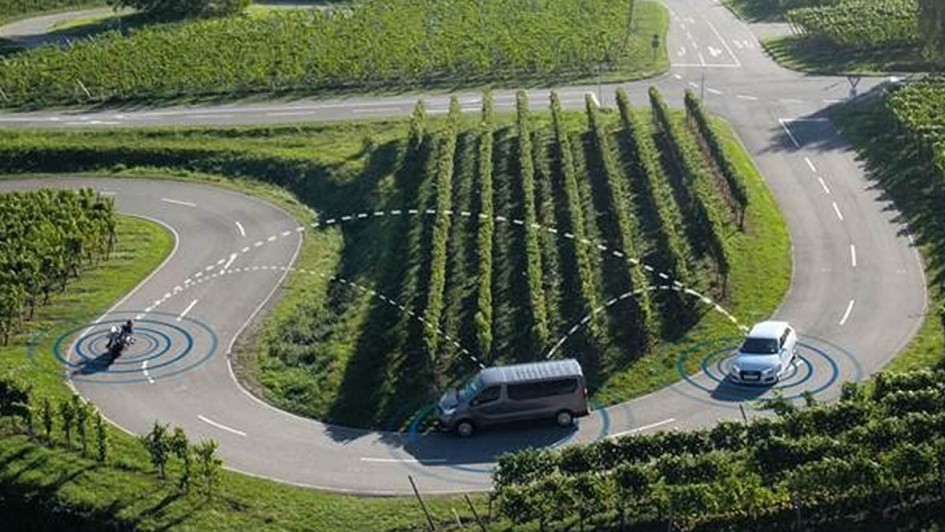 Digitales Motorrad-Schutzschild