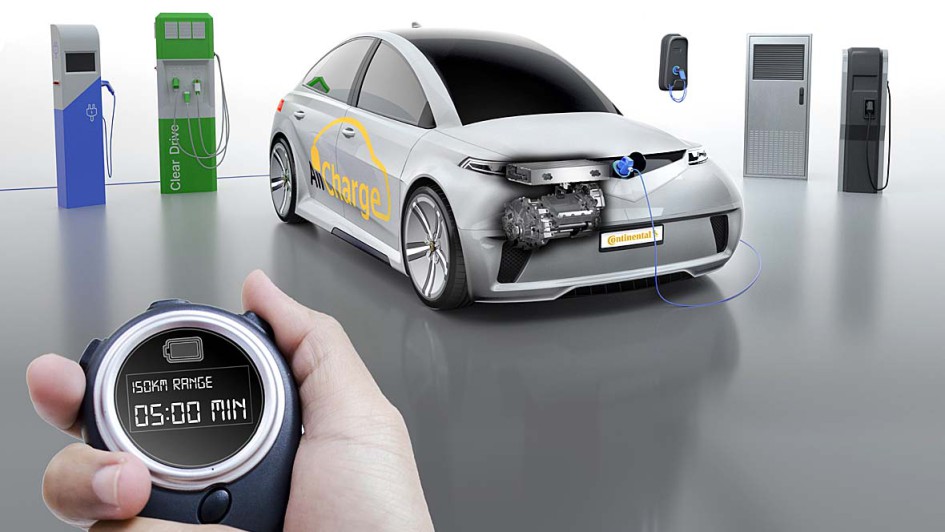 Continental Vernetzung E-Mobilität