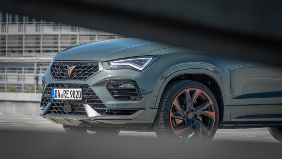 Cupra Ateca VZ im Anschnitt vorn