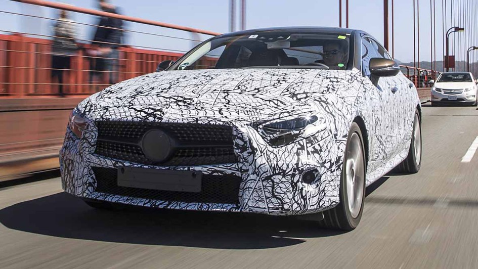 Mercedes CLS (getarnt)