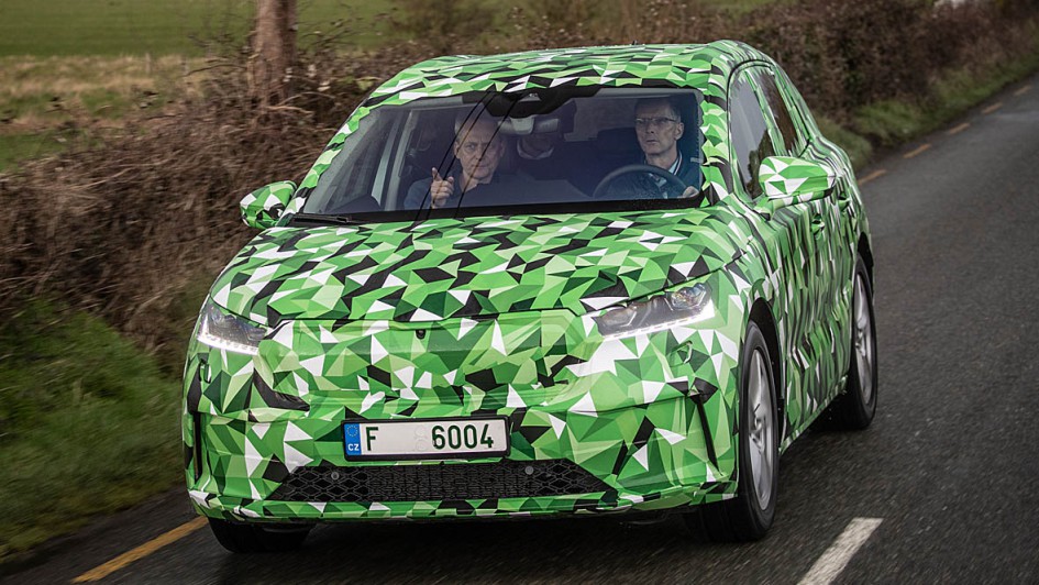 Skoda Enyaq iV (getarnt)