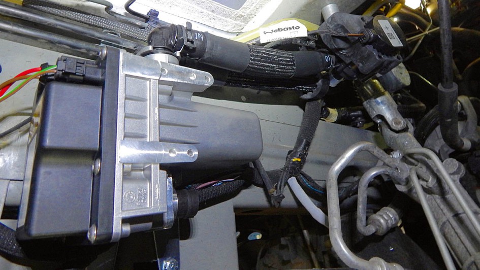 Webasto Elektrische Standheizung Montage