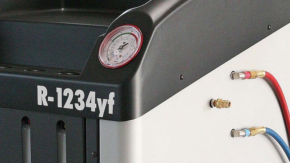 Klimaservicegerät R-1234yf Kältemittel