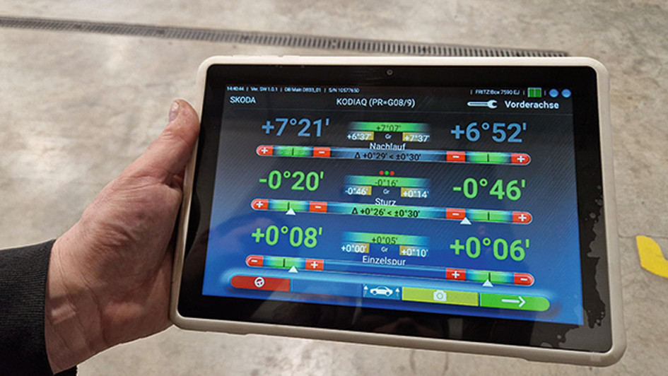 Ravaglioli Achsvermessung RAV-3D2.0-Wall