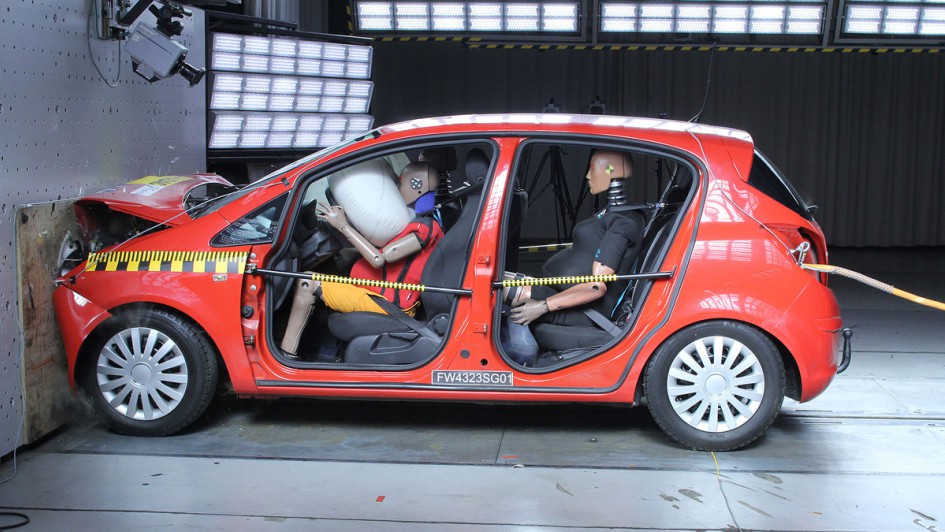 Crashtest Gurtadapter für Schwangere