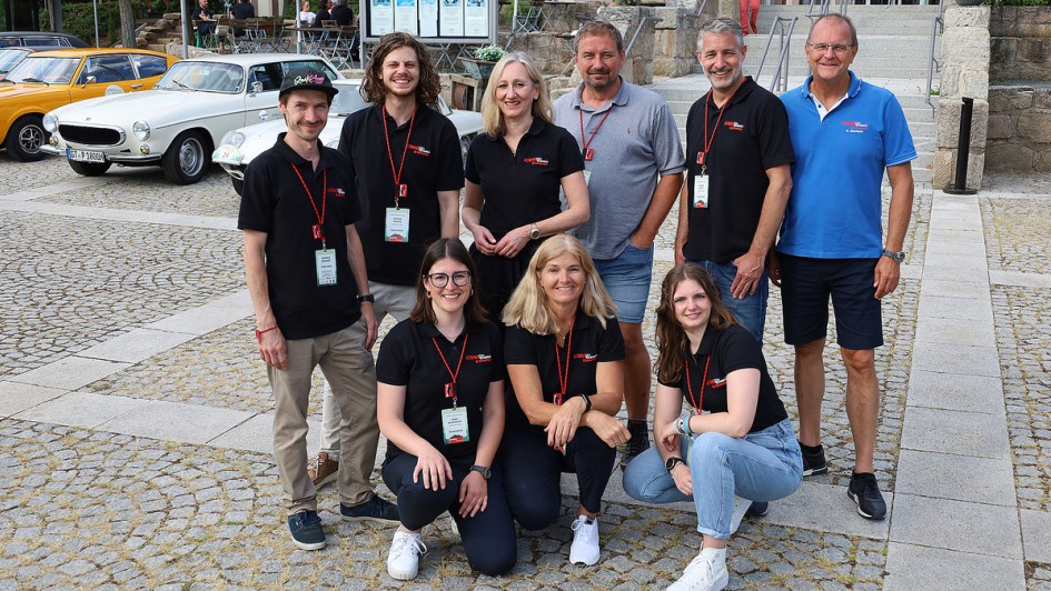 Team der AUTOHAUS Santander Classic-Rallye 2023 