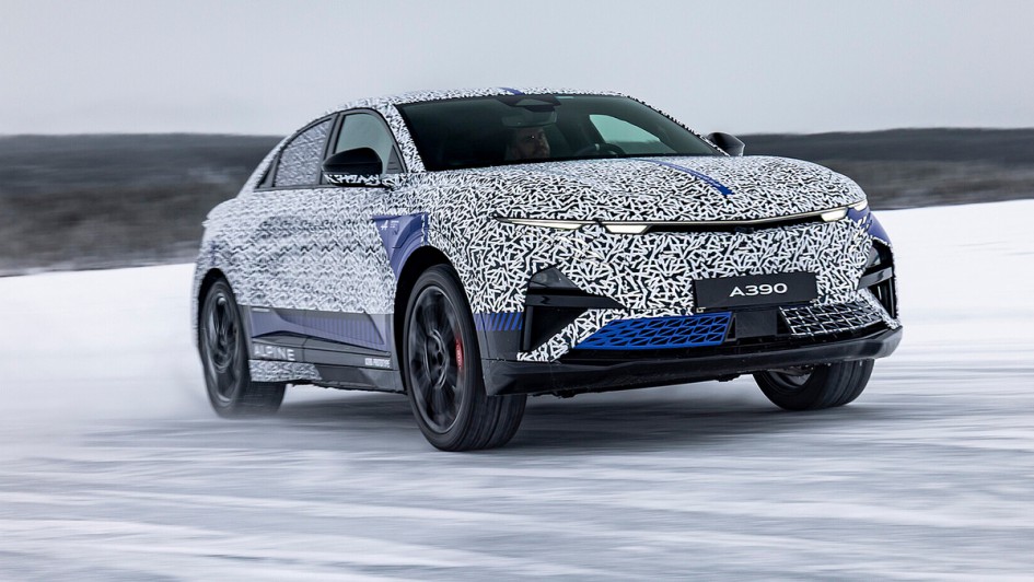 Alpine A390 Erlkönig