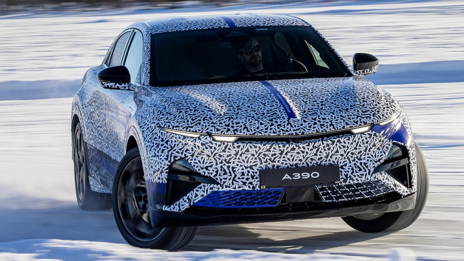 Alpine A390 Erlkönig