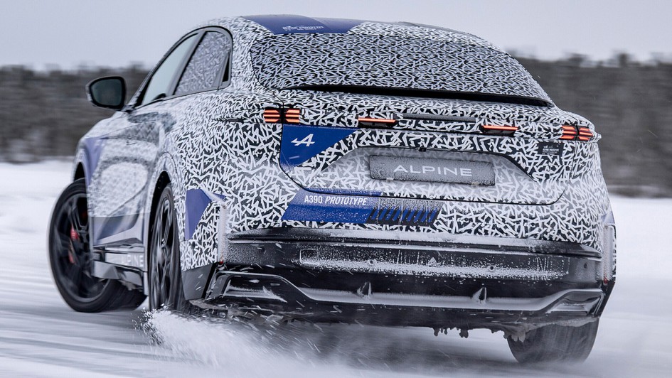 Alpine A390 Erlkönig