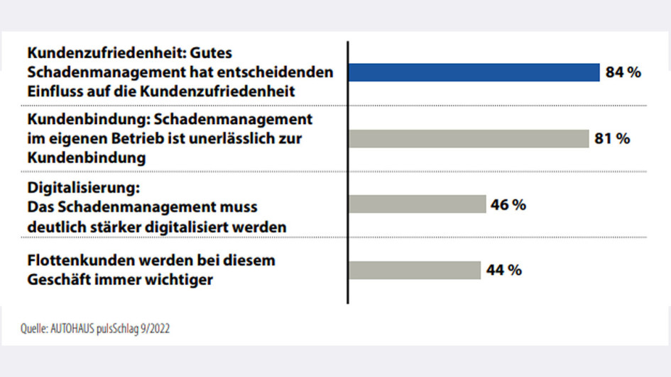 AUTOHAUS pulsSchlag Schadenmanagement - Charts