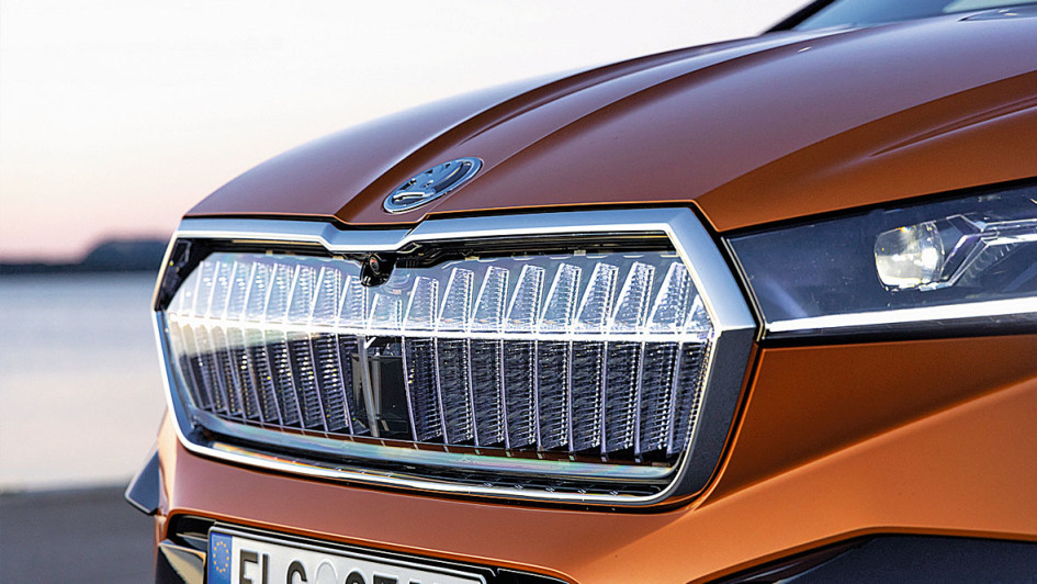 Skoda Enyaq Crystal Face