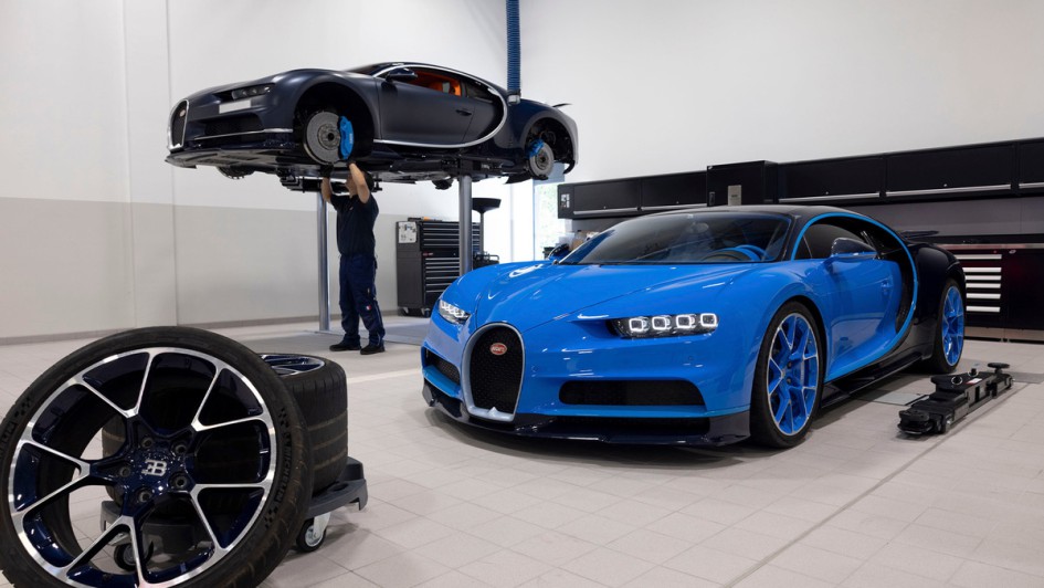 Bugatti London Aftersales-Zentrum